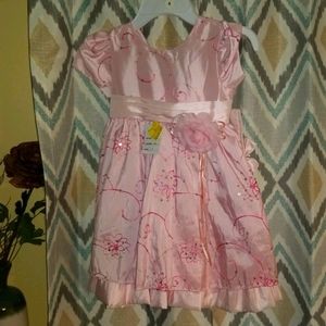 NEW little Girl Party Dress Pink